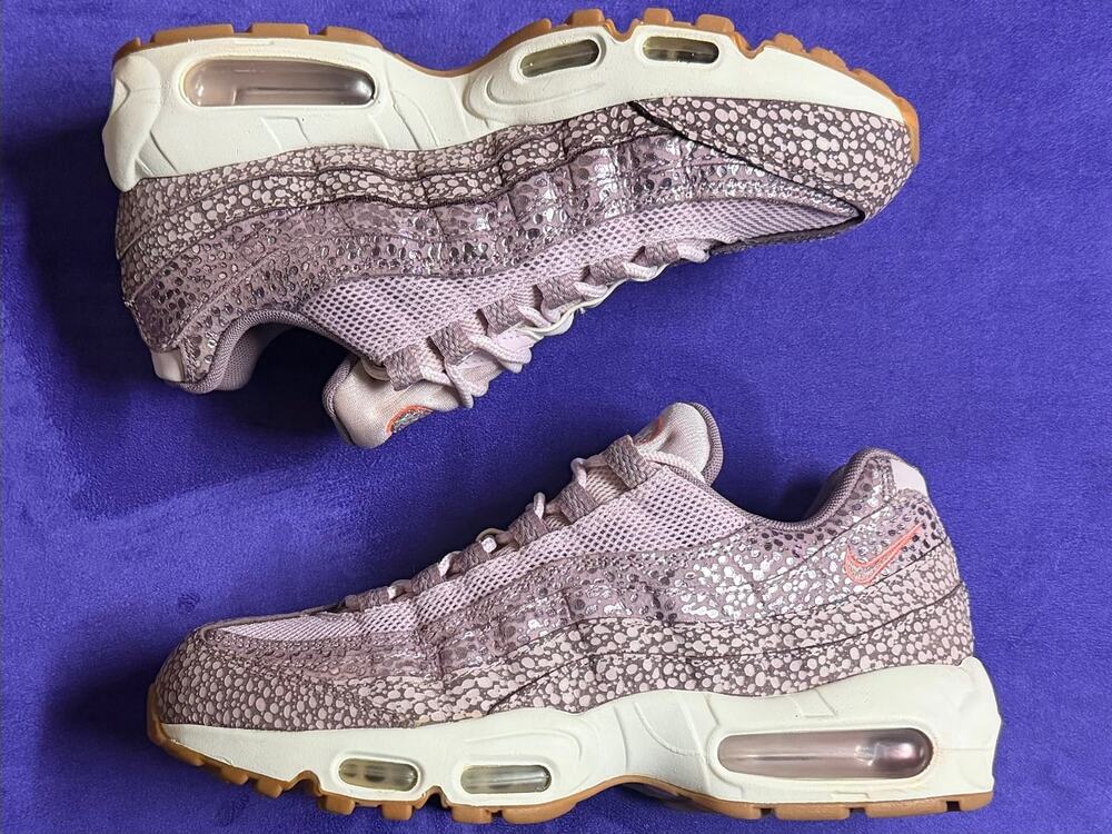 Nike Air Max 95 LX Guava Ice Bronze Safari Print Womens Sneakers Pre-Owned
